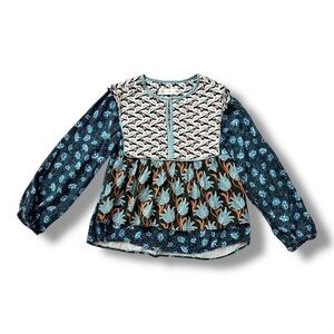 Zara | Multi-Colored Quilted Blouse (8)